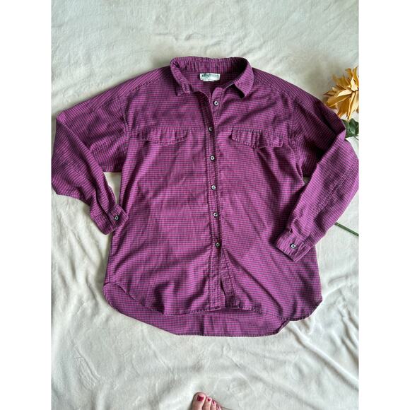 Sportables Vintage Cotton L/S Blouse Size - Picture 1 of 6